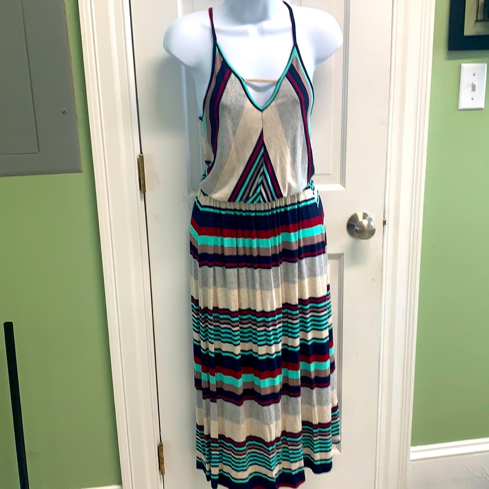 Cross back maxi sundress - small